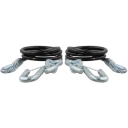 SAFETY CABLES W/ HOOKS 44-1/2"