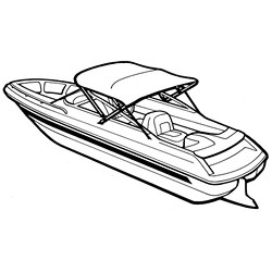 BIMINI 3-BOW ACRYL BL 79-84"