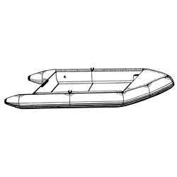 SPORT-TYPE INFLATABLE BOAT COVER