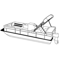 PONTOON BOAT COVER SUN 22'6"