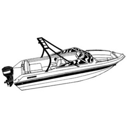 V-HULL RUNABOUT CVR IO 21'6" (D)