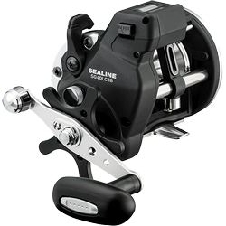 SEALINE SL-3B LINE COUNTER 20 REEL LEFT HAND 4.2:1 COUNTER BALANCED HANDLE