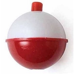 SNAP-ON FLOATS RED/WHITE 1-1/4"