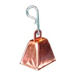 COW BELL CLIP ON LG (D)