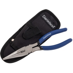 PLIERS LONG NOSE HC W/SH. 6"