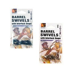 BARREL SWIVEL WITH SNAPS