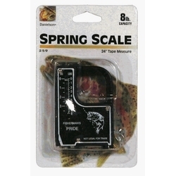 SPRING SCALE 8# -  24" TAPE