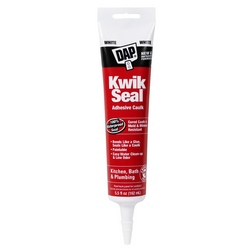 WHITE KIT & BATH LATEX CAULK 5oz