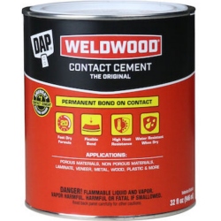 WELDWOOD CONTACT CEMENT QUART