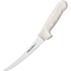 FLEXIBLE CURVED BONING KNIFE 6"