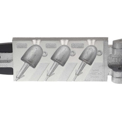 BULLET NOSE JIG HEAD 2.5, 3, 4oz