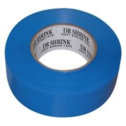 HEAT SHRINK TAPE BLUE 6"x180'
