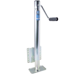SWING TRAILER JACK W/FOOT 2K LB