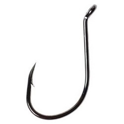 OCTOPUS SHANK HOOK BK 3/0 (40BX)