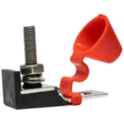 FUSE BLOCK TERMINAL 1 STUD 3/8"