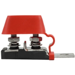 FUSE BLOCK TERMINAL 2 STUD 3/8"