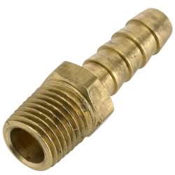 HOSE BARB MALE BR 1/4"x5/16"