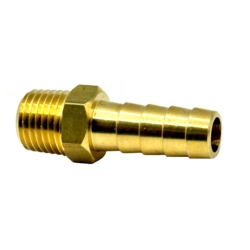 HOSE BARB MALE BR 1/4"x3/8"