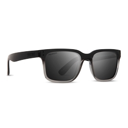 ROMEO SUNGLASSES BK/CL SMOKE POL