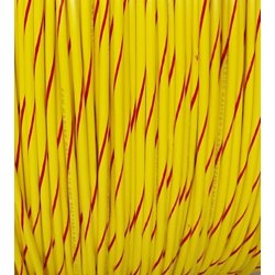 PRIMARY WIRE YL/RD 14GA 100'
