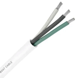 TRIPLEX ROUND BOAT CABLES