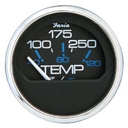 CHESAPEAKE WATER TEMP GAUGE BLK