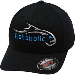 FISHOHOLIC FLEXFIT LOGO HATS
