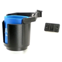 CUP HOLDER W/ WEDGE MNT BLK