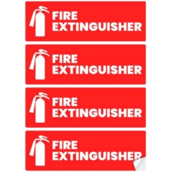 FIRE EXTINGUISHER (HORIZNTL) 4PK