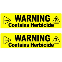 HERBICIDE - WARNING 2PK