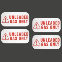 UNLEADED GAS ONLY 4PK