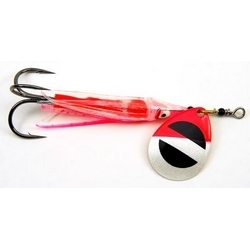HOOTCHIE SPINNER RED/WHITE #4