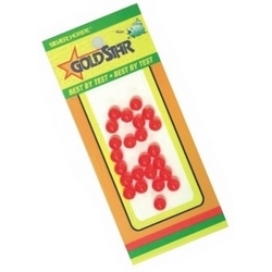 BEAD OVAL GLOW #8 (100/PK)