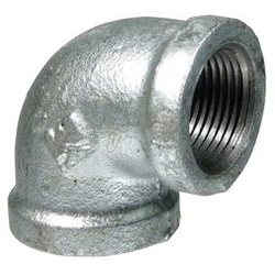 GALVANIZED 90DEG ELBOW 4"