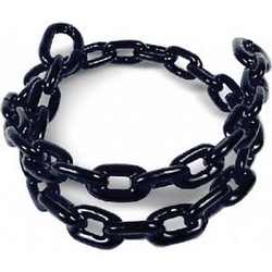 ANCHOR LEAD CHAIN BLACK 1/4"x4'