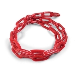 ANCHOR LEAD CHAIN RED 5/16"x5'