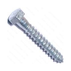 1/2"x10" GALVANIZED LAG SCREW
