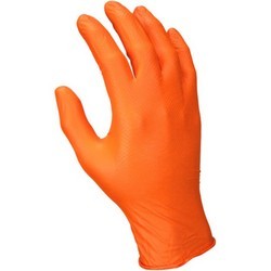 DISPOSABLE NITRILE GLOVE 6MIL 2X