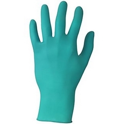 DISPOSABLE NIT GLOVE 4MIL M (CO)