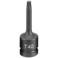 T40 TORX IMPACT SOCKET 1/2"DR