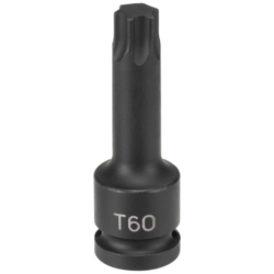 T60 TORX IMPACT SOCKET 1/2"DR