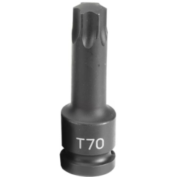 T70 TORX IMPACT SOCKET 1/2"DR