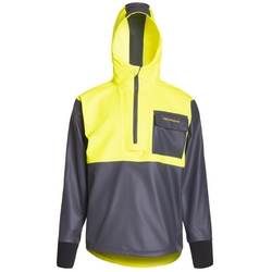 MEN'S NEPTUNE QUARTER-ZIP THERMO PULLOVER - HI-VIS YELLOW 2X-LARGE