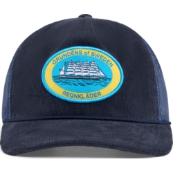 REGNKLADER CORD TRUCKER NAVY