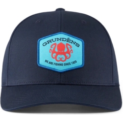 TRUCKER 312 HAT WITH GRUNDENS KRACKEN PATCH - NAVY