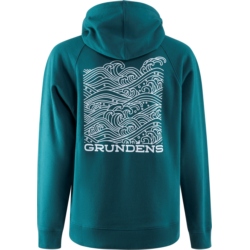 WOMEN'S HOODIE - SWELL GRAPHIC DEEP TEAL