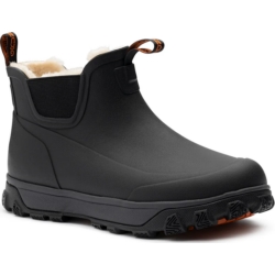 MEN'S DEVIATION SHERPA ANKLE BOOTS - BLACK