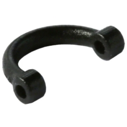 EZ SPIN CLEVIS BLACK FLAME BEADS