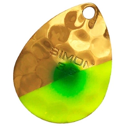 SIMON BLADE HAM CHAR/GLD 3.5 2PK