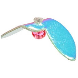 WILD WING SPINNER MOON 3/4" 3/PK